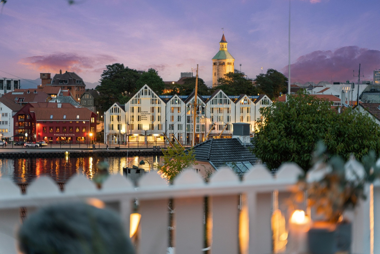 Utsikt mot Vågen. Galleribilde