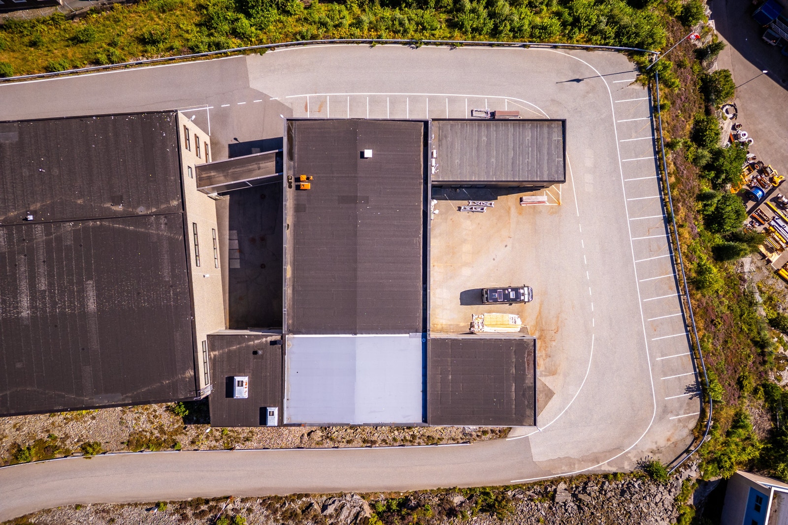 Taktekker har utført vedlikehold på taket i 2024 Galleribilde