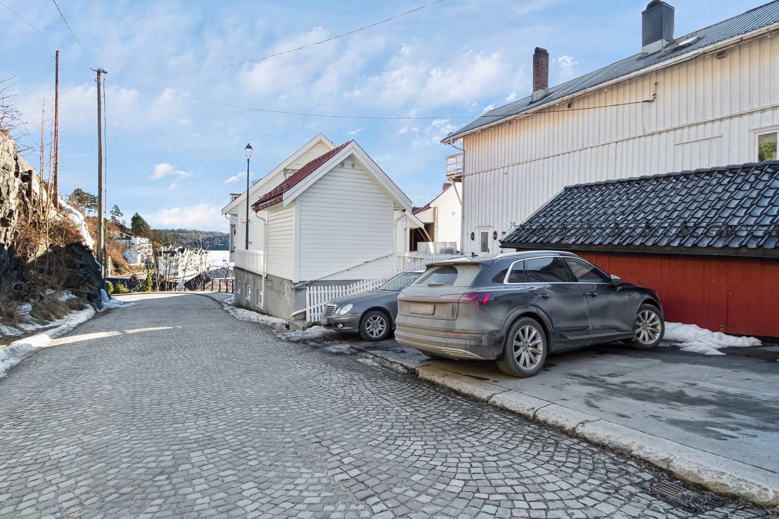 Parkeringsplasser. Galleribilde