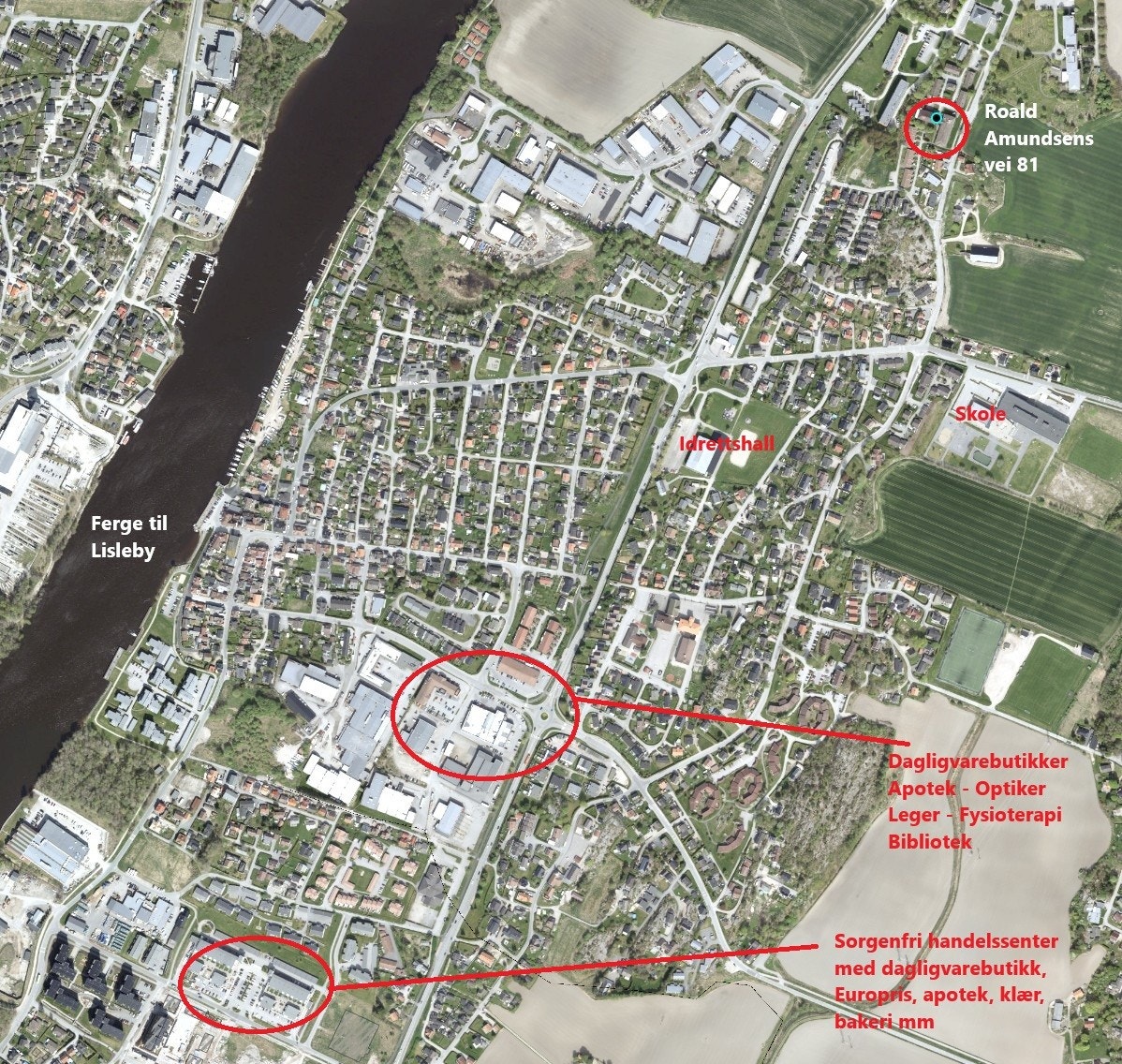 Flyfoto Galleribilde