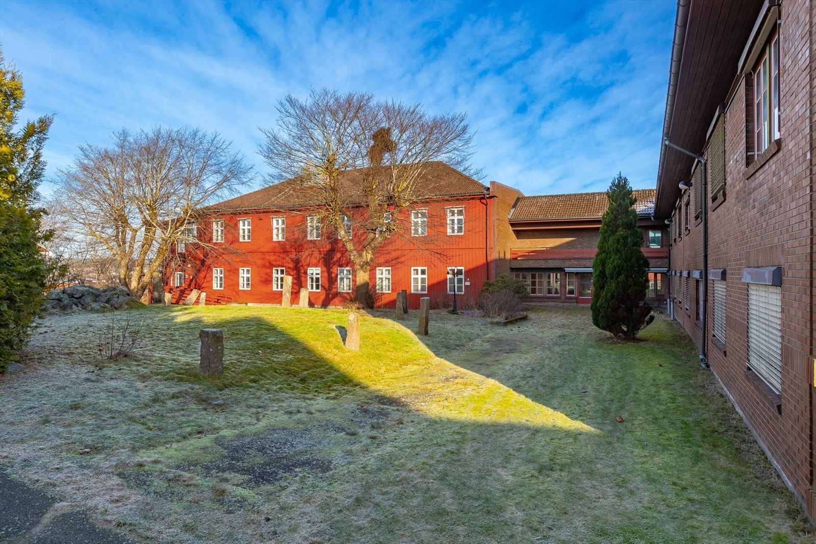 Eiendommen sett fra syd Galleribilde