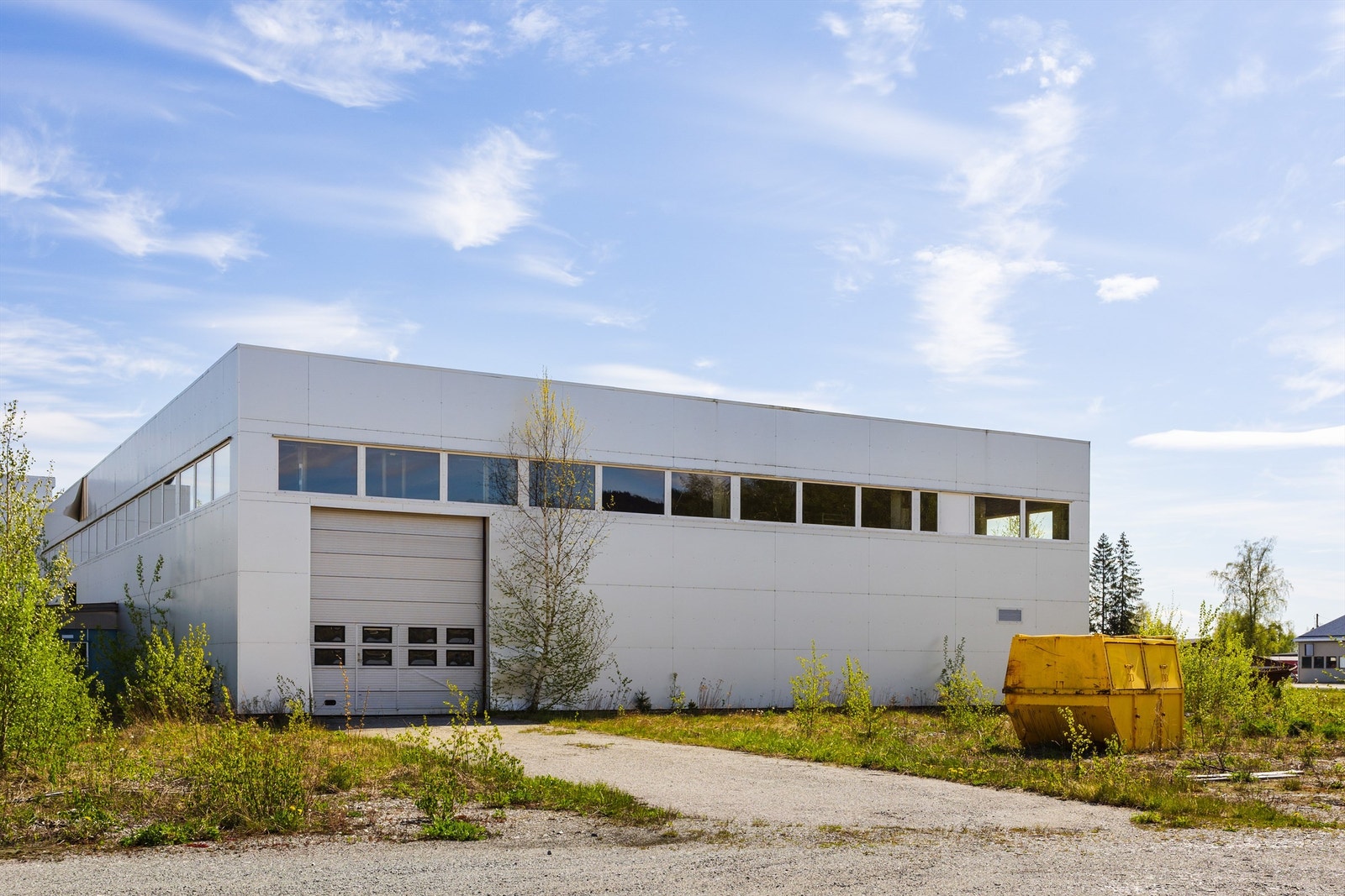 Kjøreport til lagerhall 3. Galleribilde