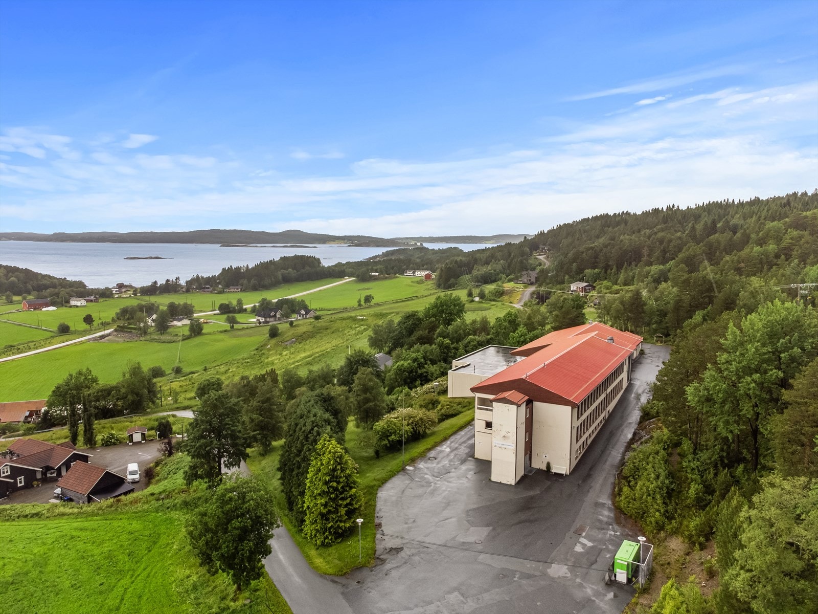 Dronefoto Galleribilde