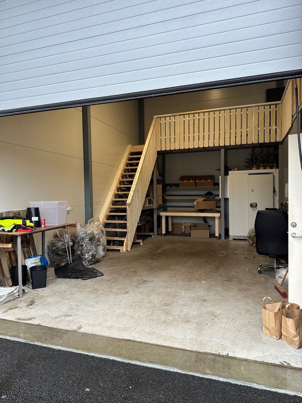 Lager portinngang Galleribilde