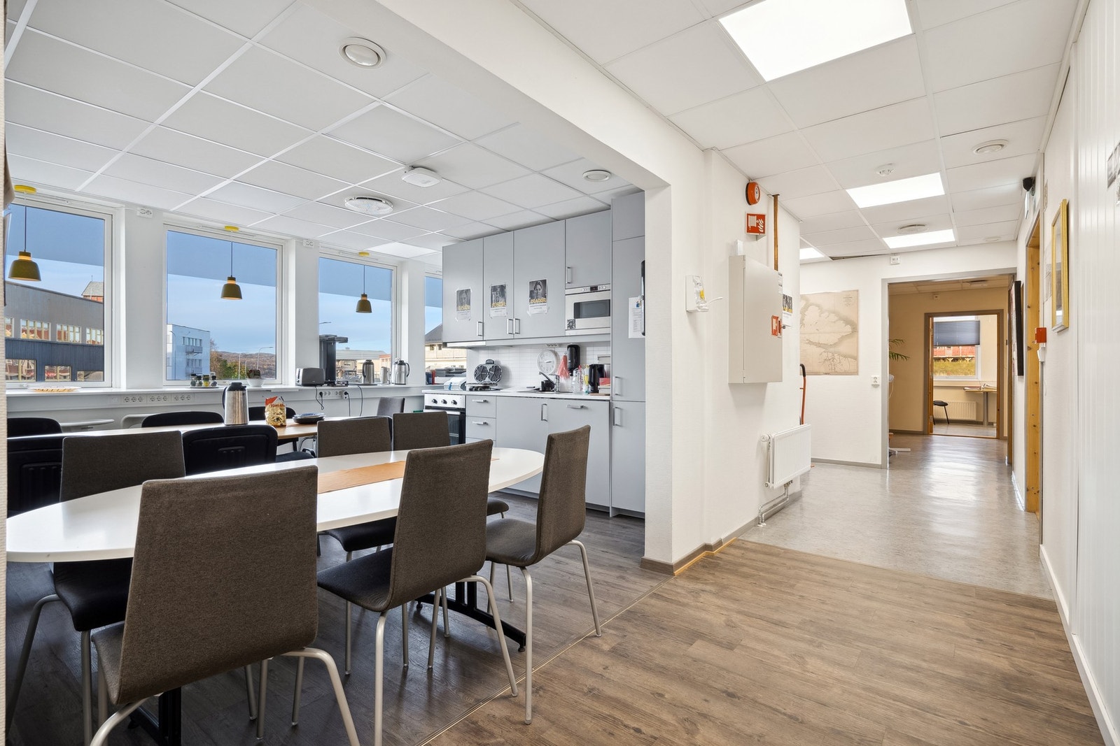 Kjøkken og gang Galleribilde