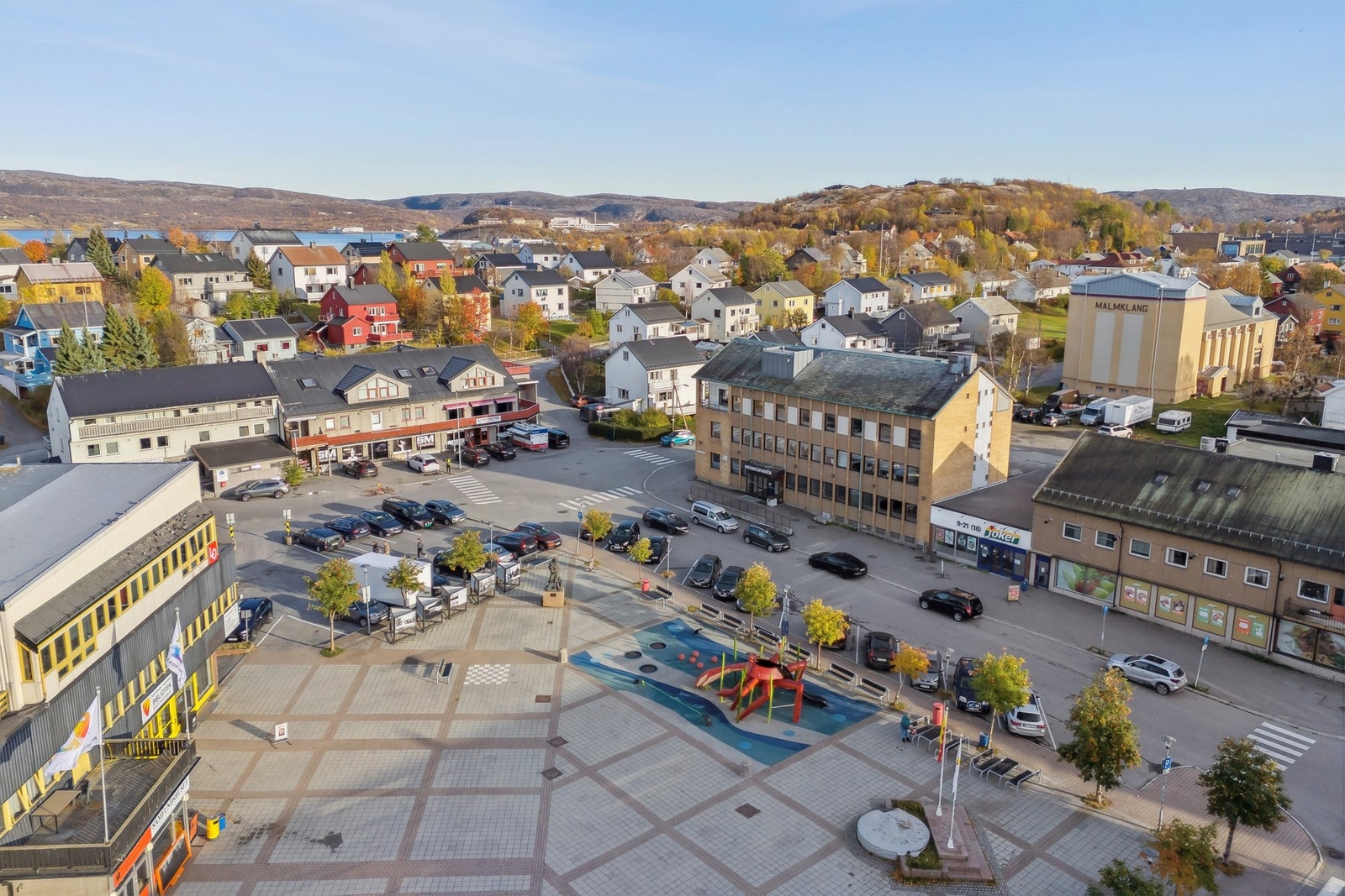 Drone Torget Galleribilde