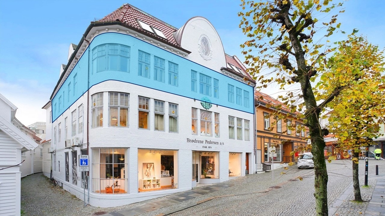 Det ledige lokalet ligger i 3 etg. Galleribilde