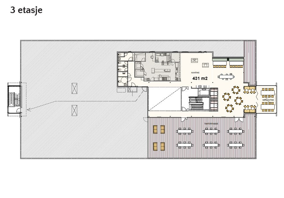 Planløsning 3. etasje Galleribilde