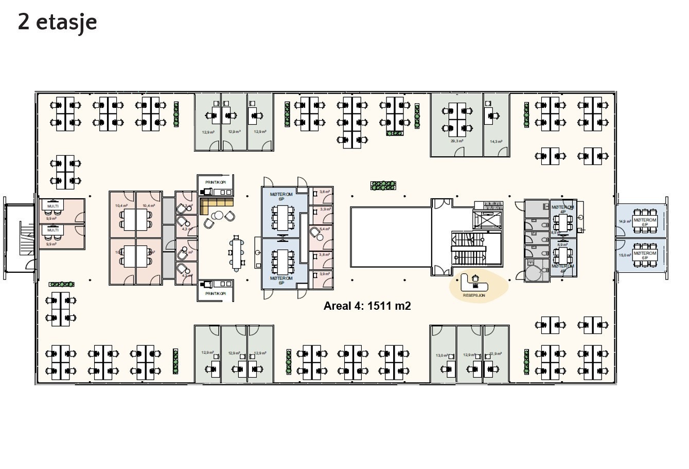 Alternativ planløsning 2. etasje Galleribilde