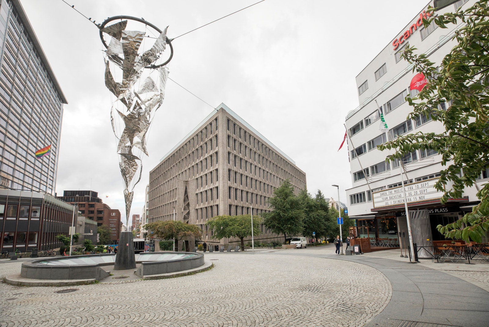 St Olavs plass 5 - et ikonisk bygg. Galleribilde