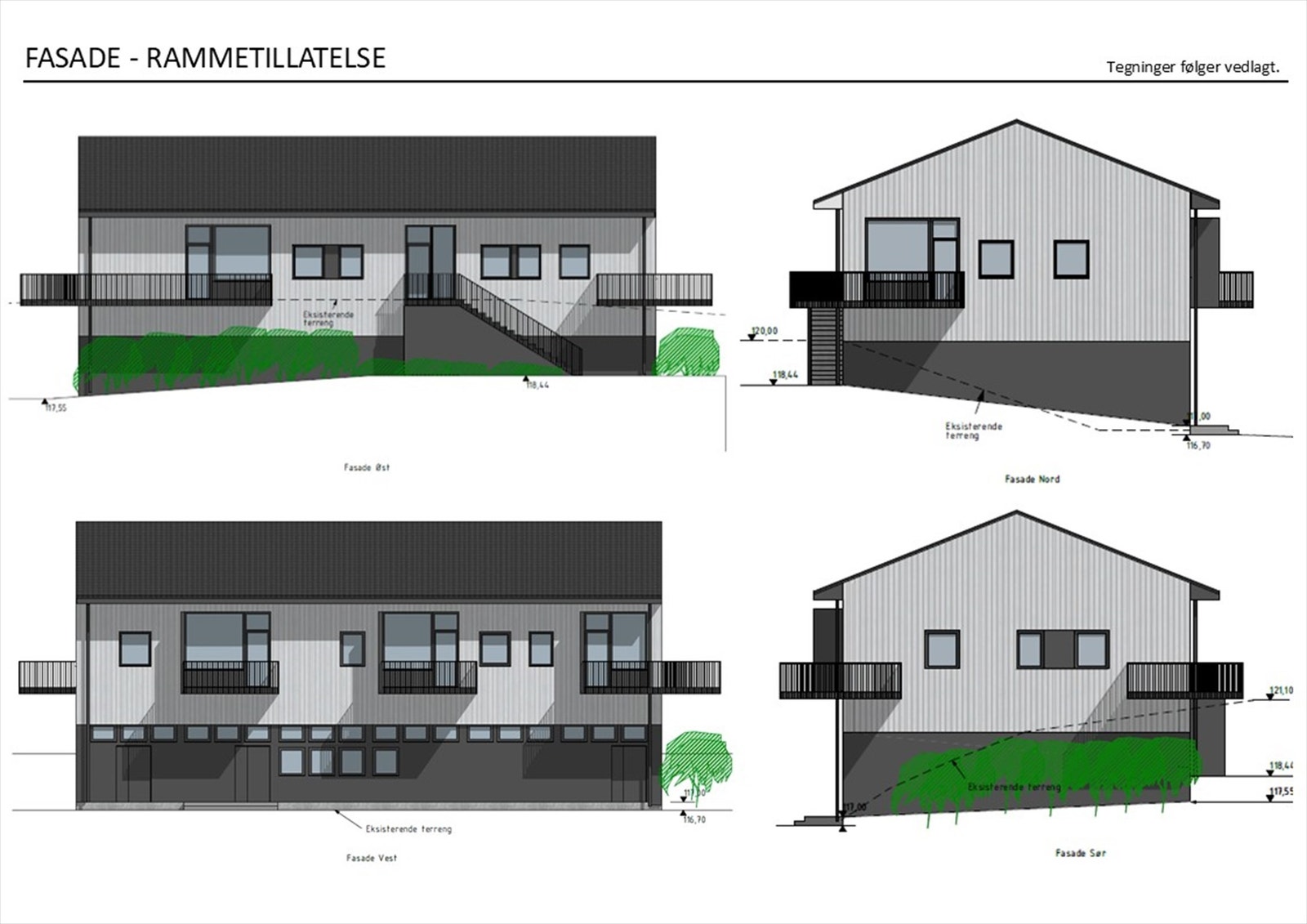 Det foreligger rammetillatelse for ombygging/bruksendring av 2. etasje til 5 stk. leiligheter. Det er en forutsetning for salget at kjøper ferdigutvikler eiendommen i tråd med resten av prosjektet. Galleribilde