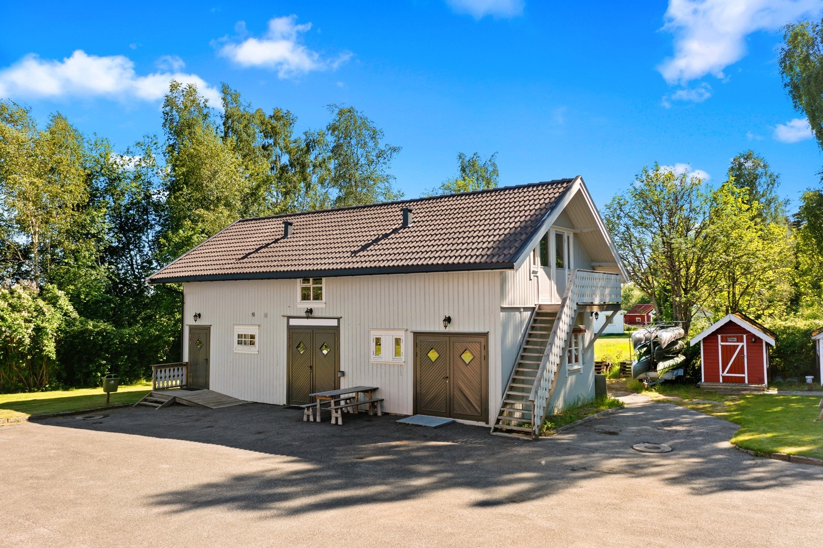 Garasje / lager Galleribilde