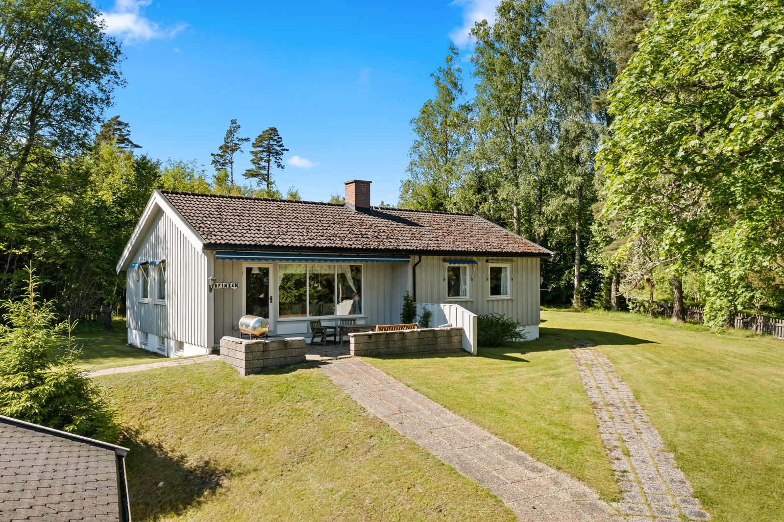 Den gamle eneboligen Galleribilde