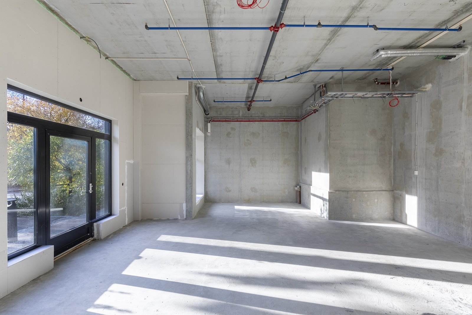 Slik lokalet fremstår idag (rålokale). Galleribilde