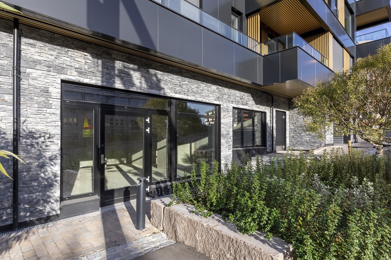 Lokalene ligger i 1 etasje i bygg oppført 2023/2024 Galleribilde