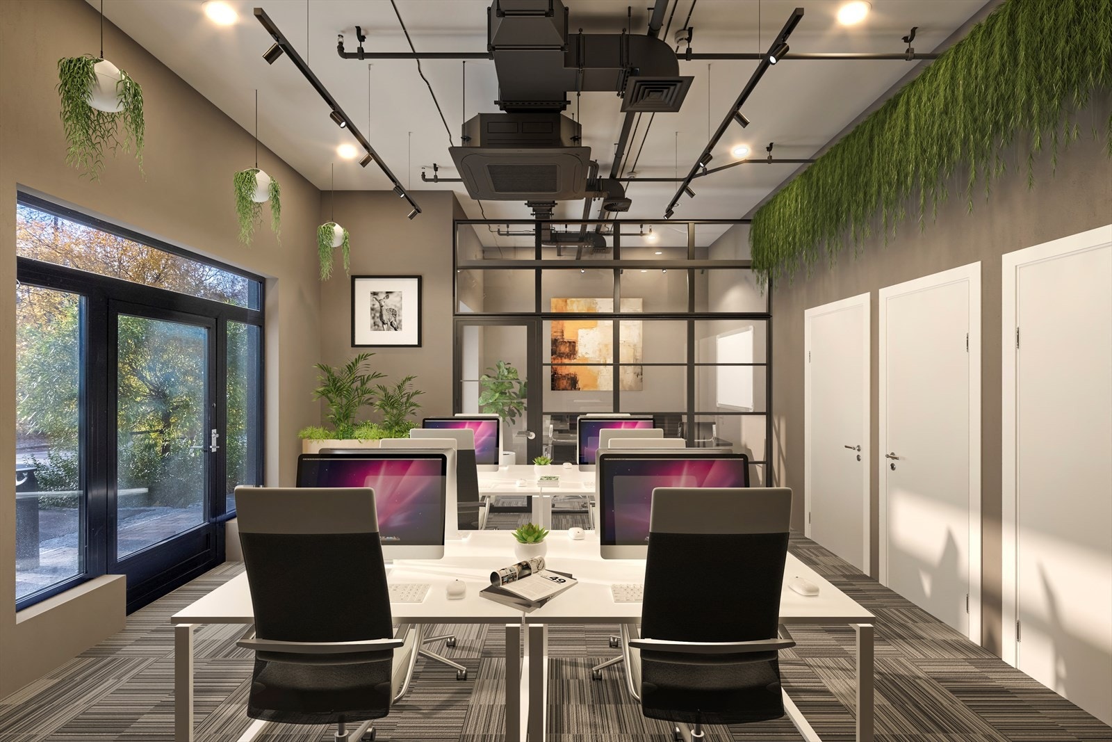 Illustrasjonsbilde med forslag til bruk av lokalet Galleribilde