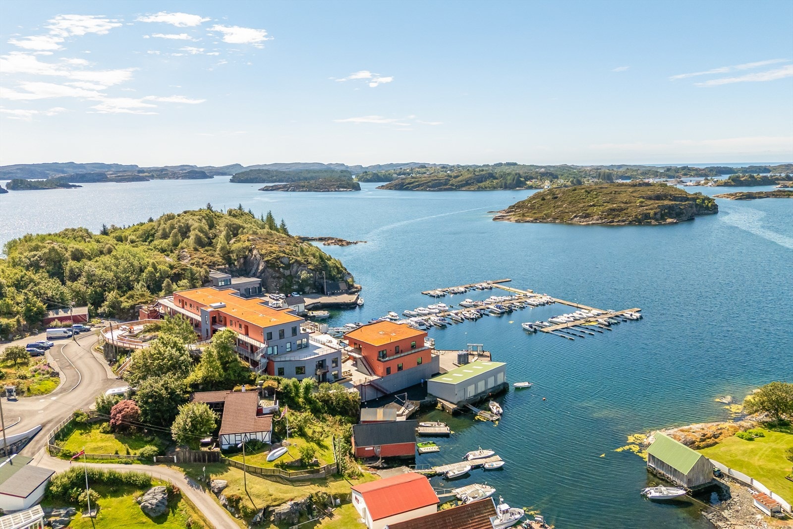 Dronefoto. Galleribilde