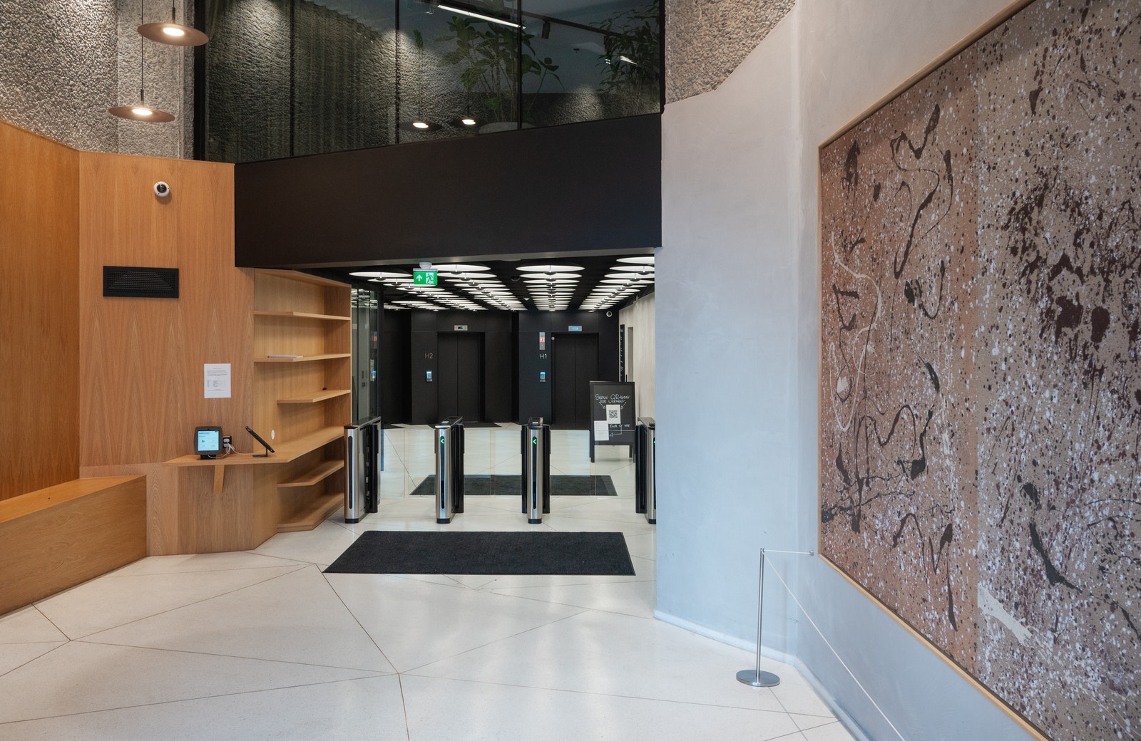 Digital resepsjon Galleribilde