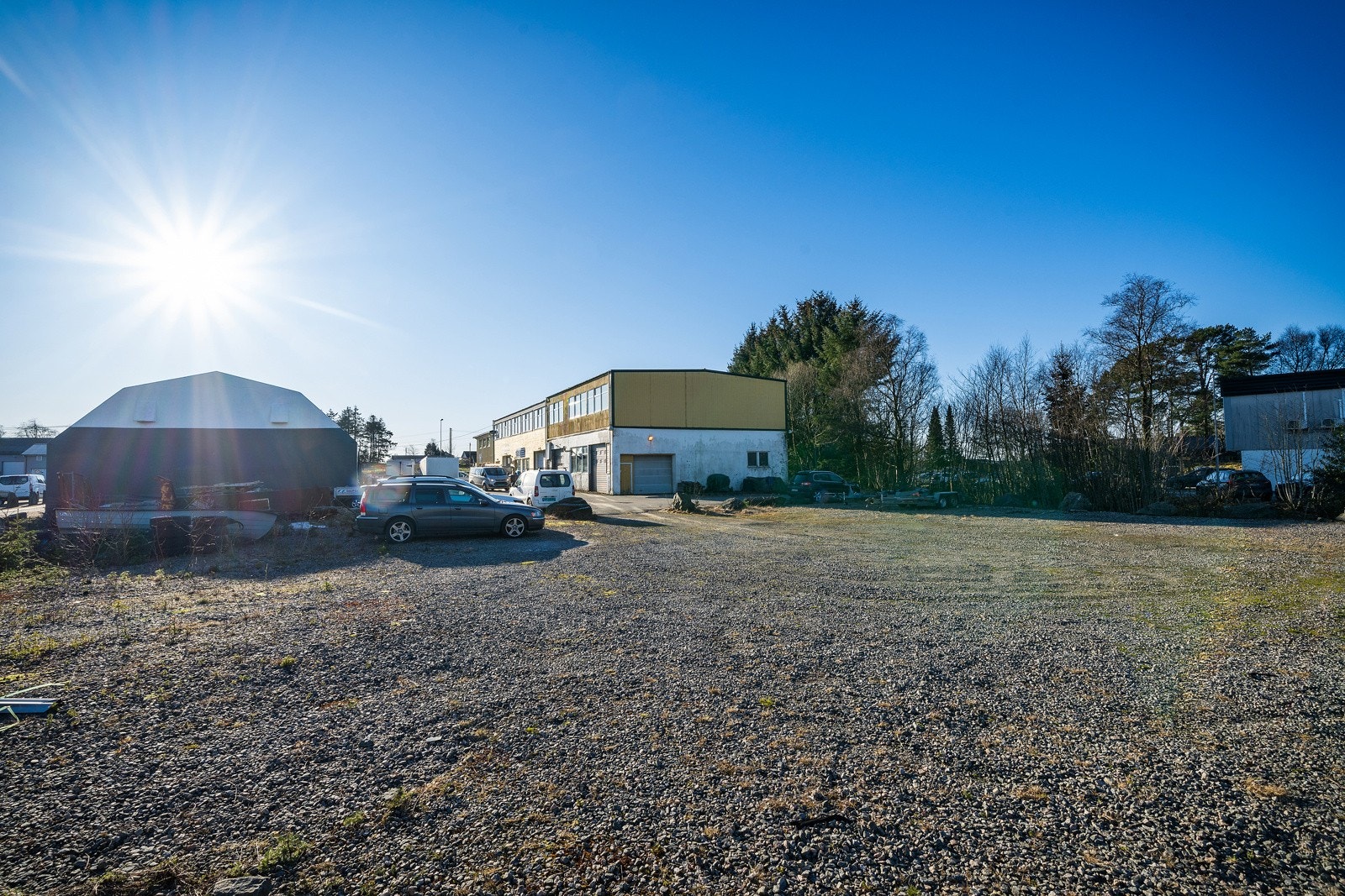 Planert tomt Galleribilde