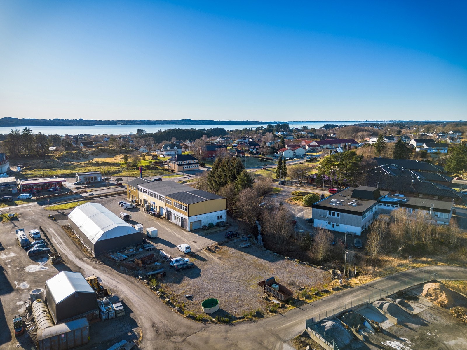 Planert tomt Galleribilde