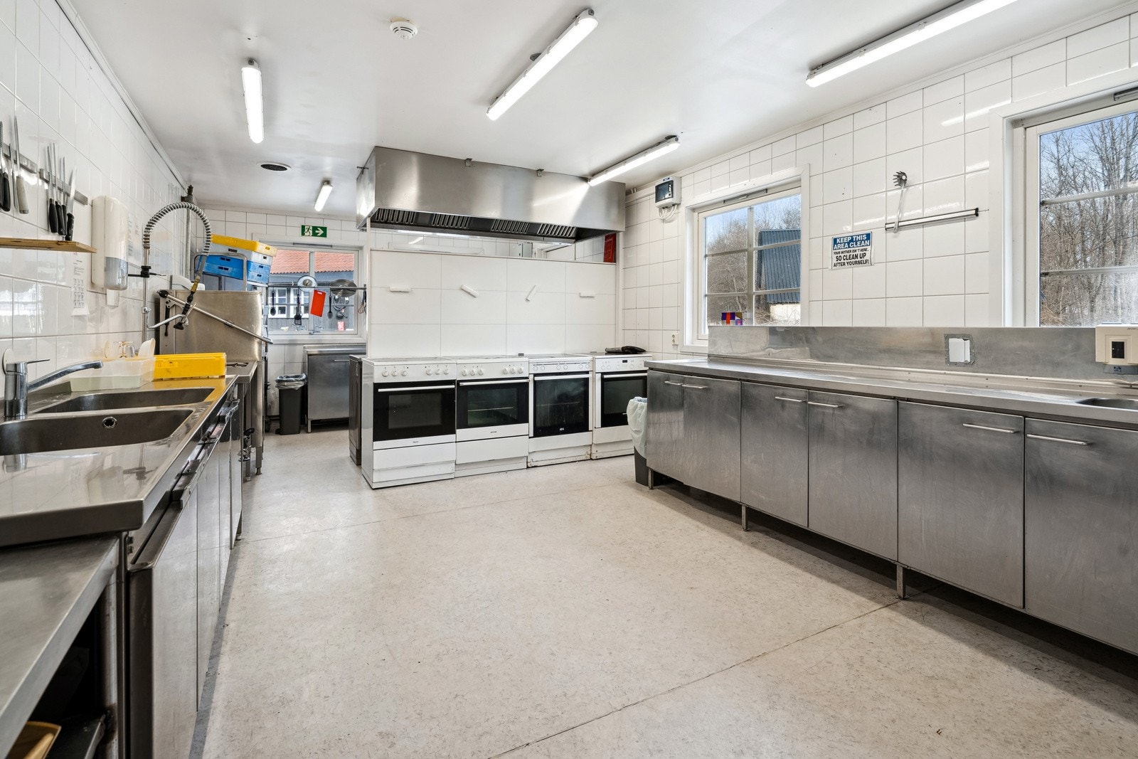 Storkjøkken i tidligere kurs- og konferansesenter Galleribilde