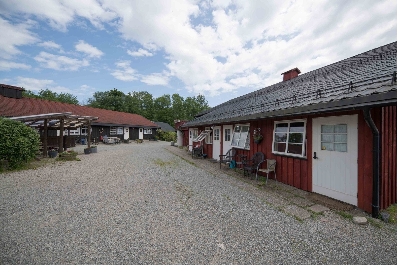 Tidligere hotellbygning til bruk som kurs- og konferansesenter, benyttes i dag som forsamlingslokale og beboelse i forbindelse med utleievirksomheten Galleribilde