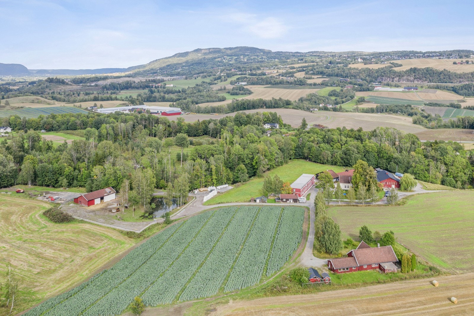 Eiendommen ligger litt nord for Lierbyen, og er i dag fullt utleid til omsorgstjenester Galleribilde