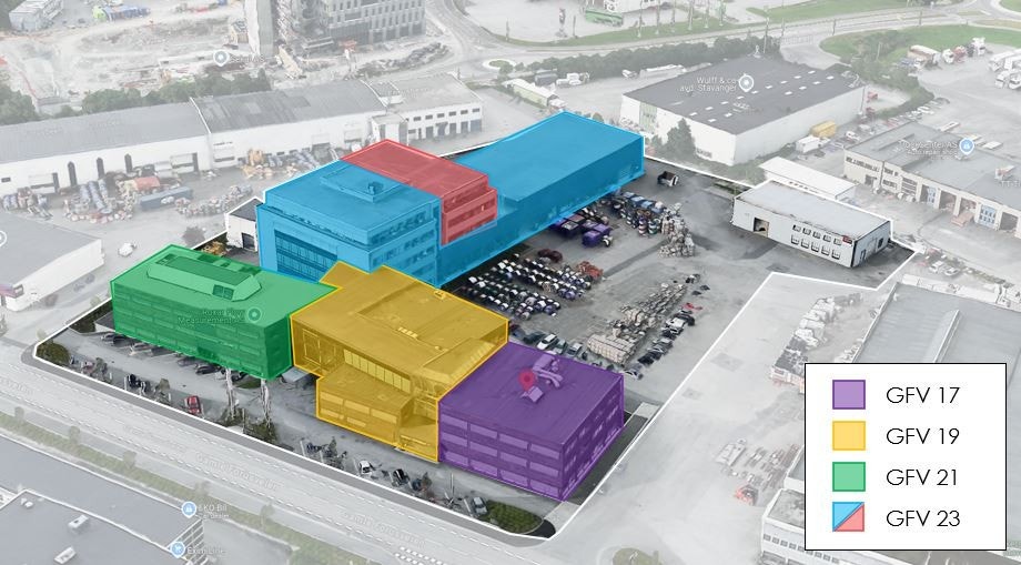 Inndeling GFV 17-19-21-23 Galleribilde