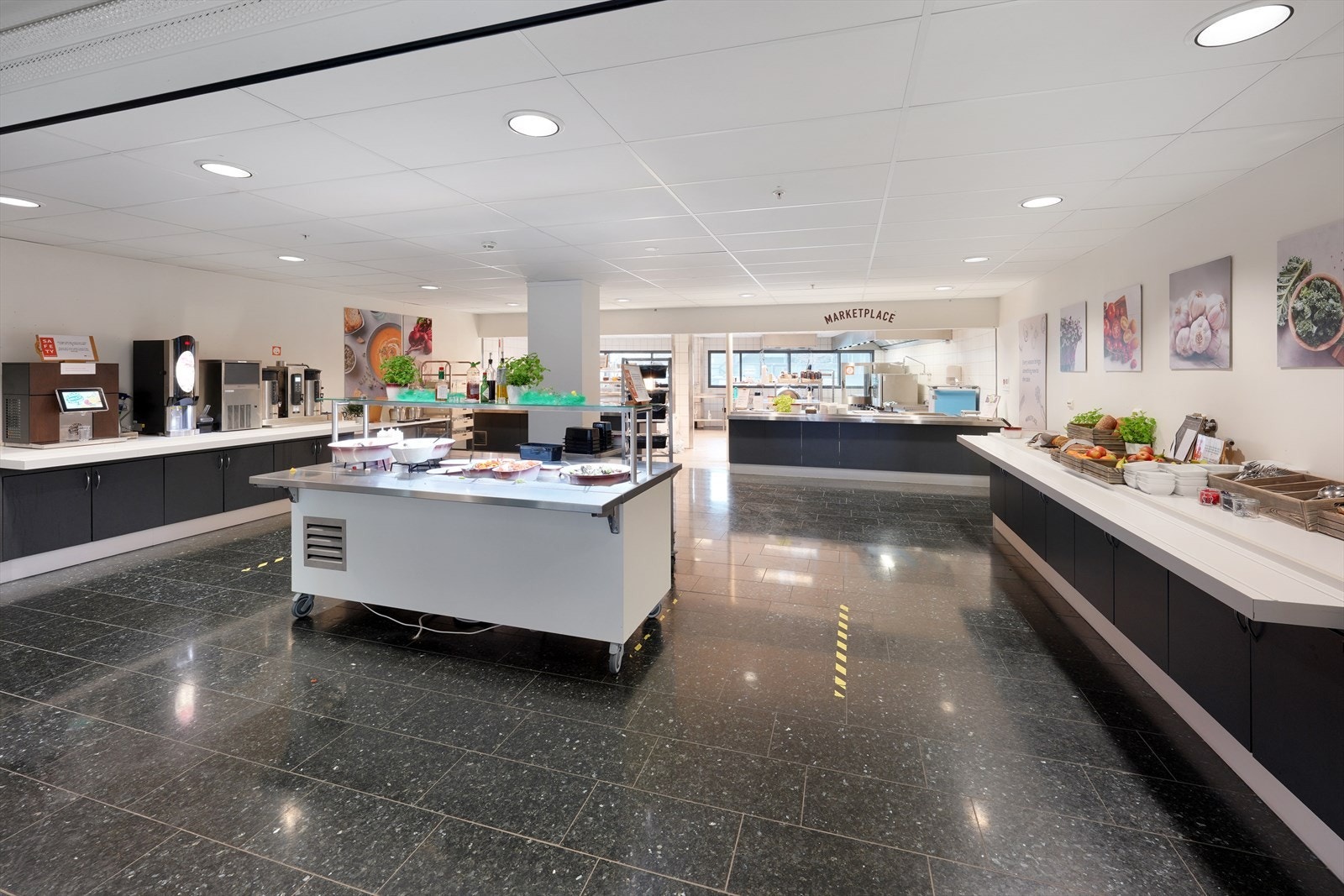 Del av nåværende kantine Galleribilde