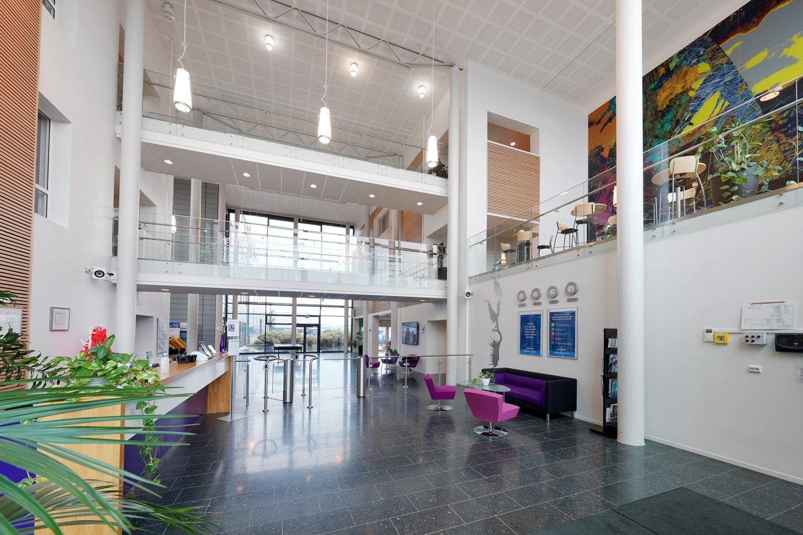 Tiltalende inngangsparti Galleribilde