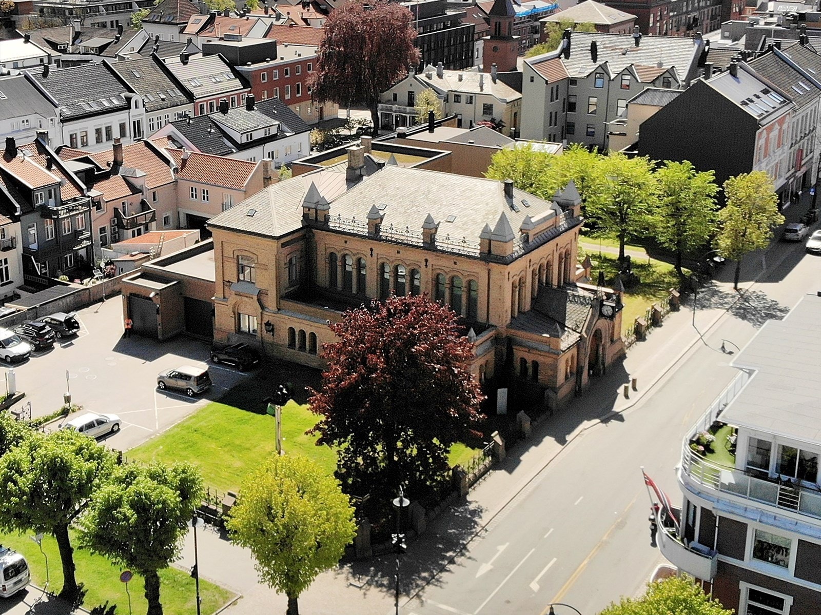 Gamle Norges Bank - Dronningensgate 30. Galleribilde