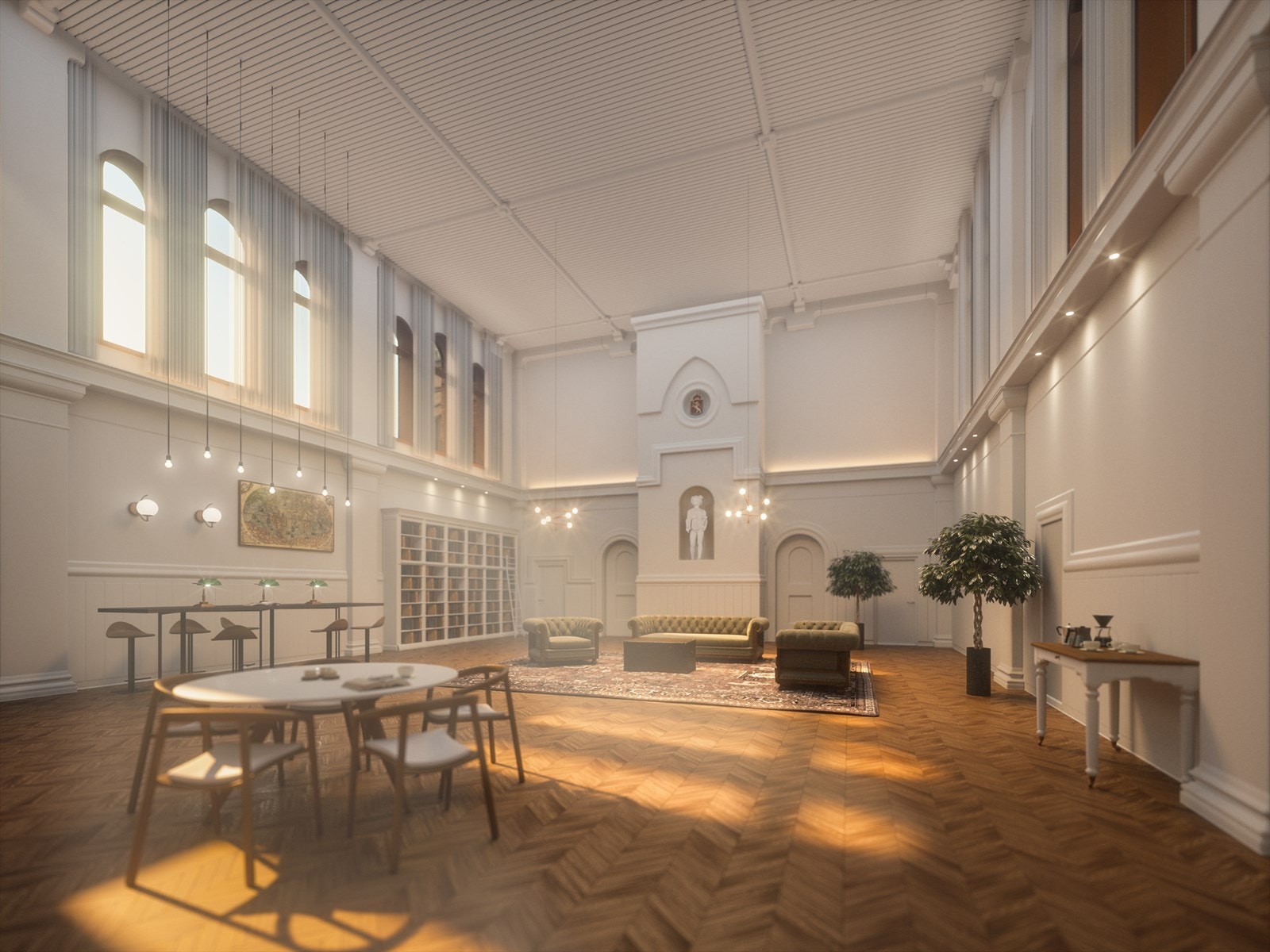 Slik kan banksalen bli! Galleribilde