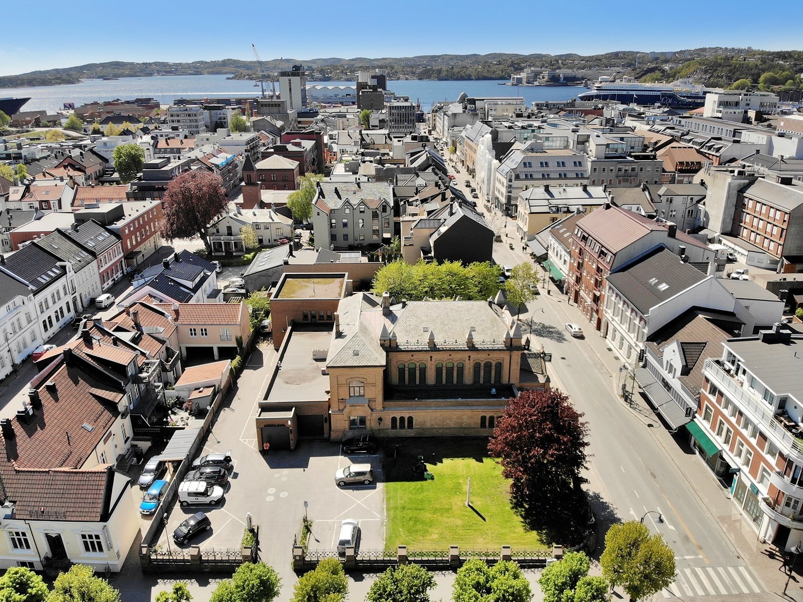 Midt i hjertet av Kristiansand sentrum. Galleribilde