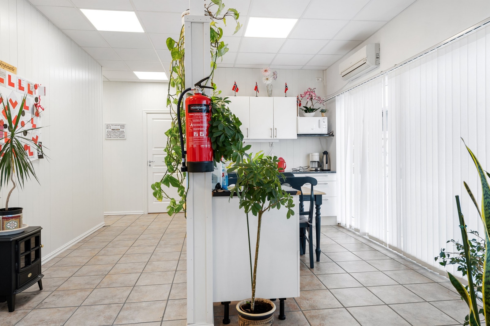 Forretningslokale tilpasset kjøreskole Galleribilde