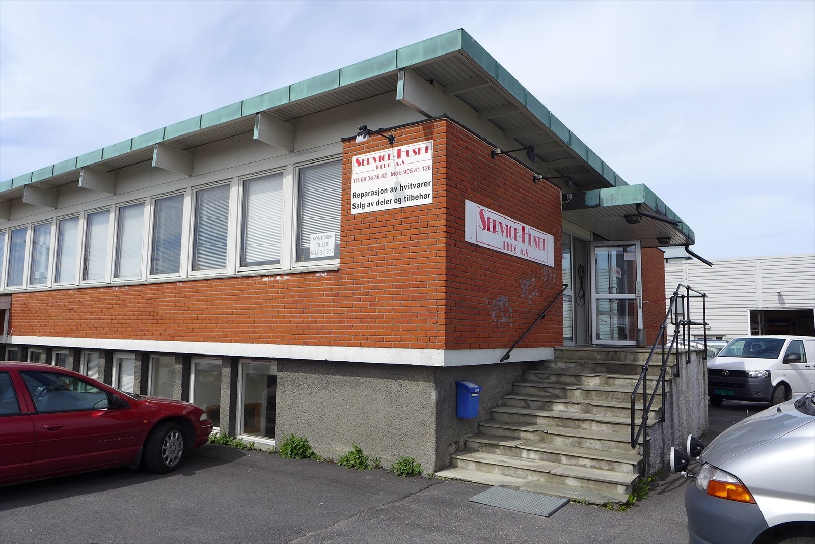 Inngangsparti Galleribilde