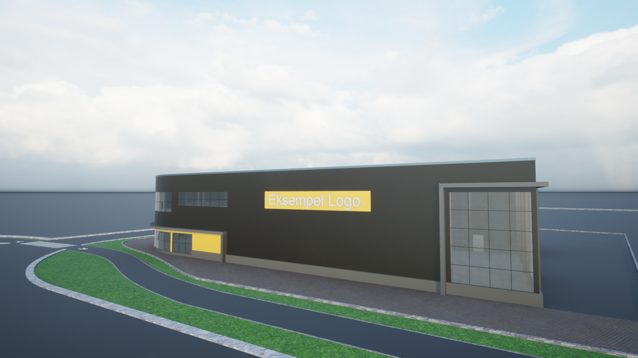 Illustrert bygg er således kun et forslag til mulig utnyttelse Galleribilde