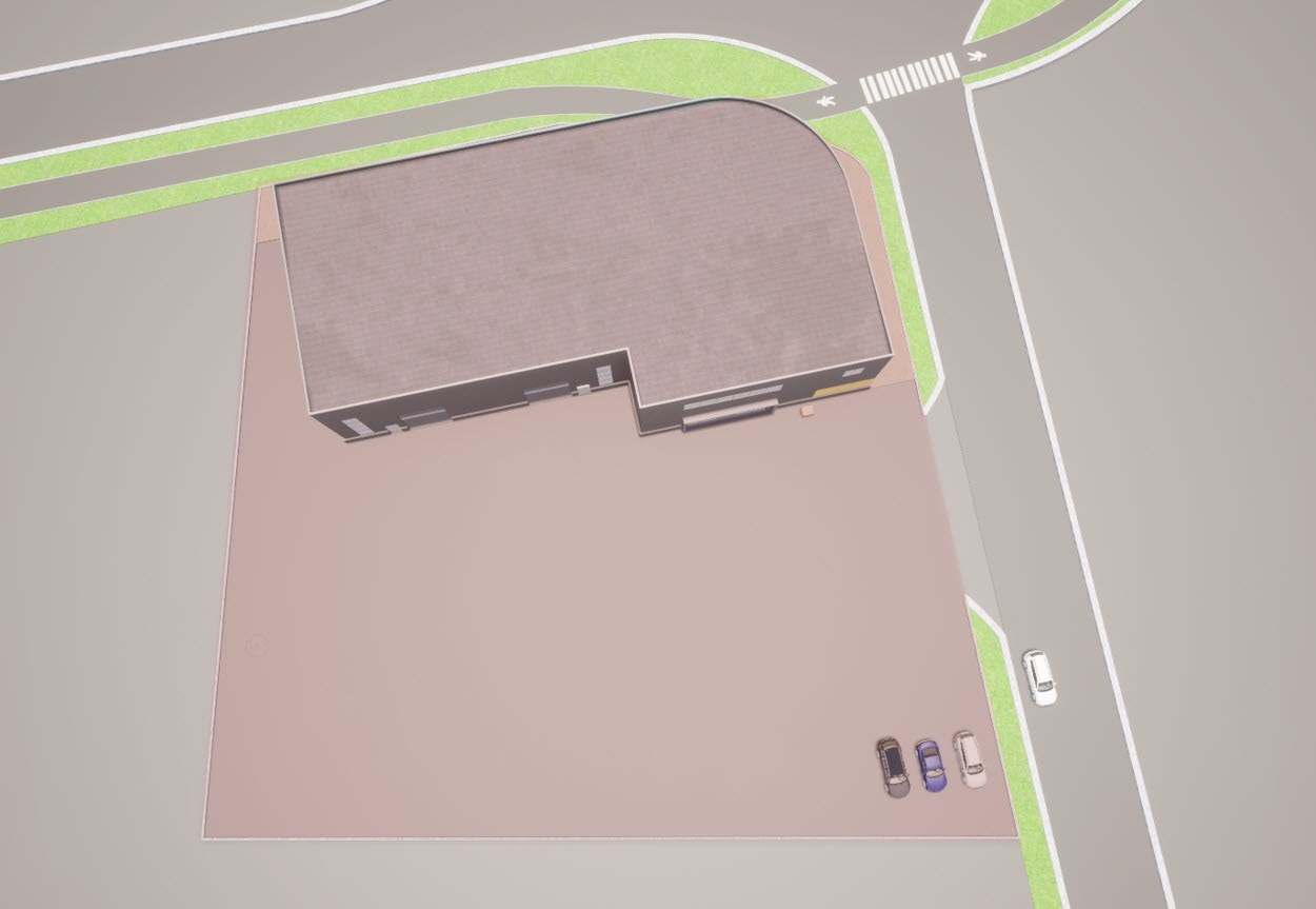 Illustrasjon situasjonplan Galleribilde