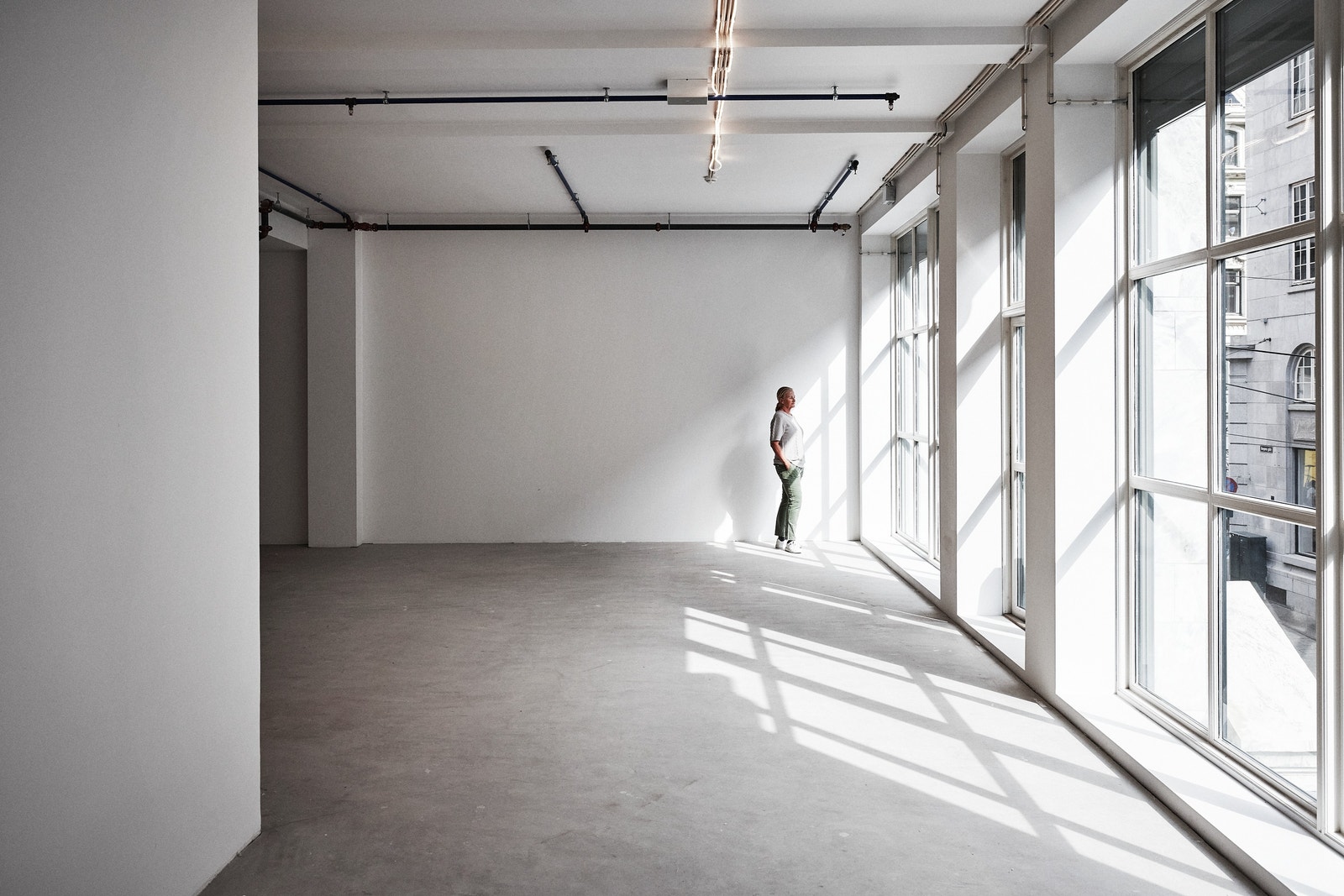 Plan 2, vinduer ut mot Kongens gate. Galleribilde