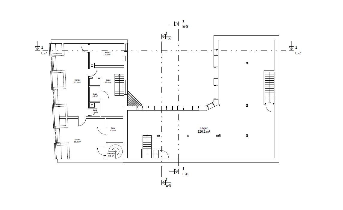Plantegning 2. etasje. (avvik kan forekomme) Galleribilde