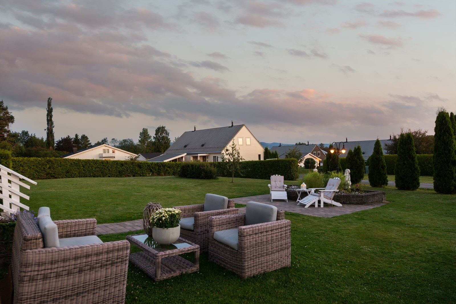 Du kan enkelt finne din oase i hagen som du kan nyte. Galleribilde