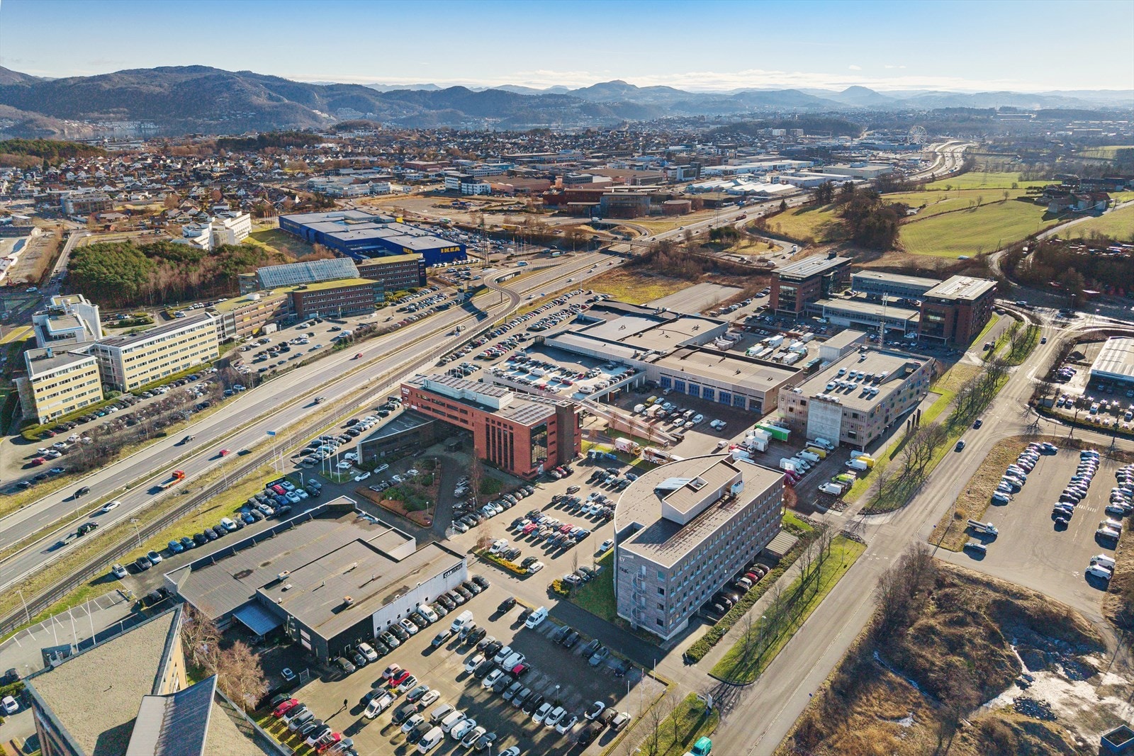 Flyfoto Galleribilde