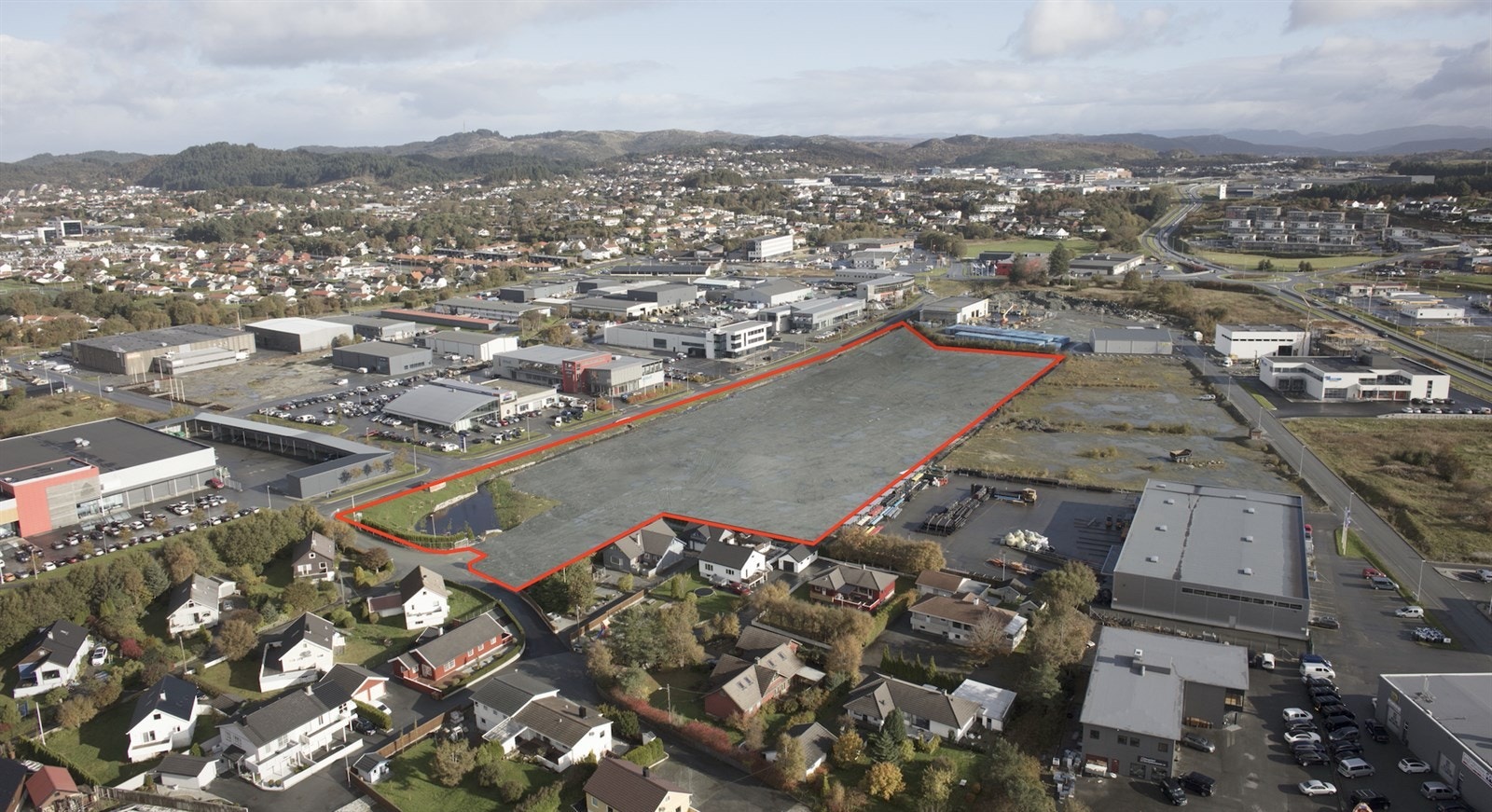 Tomter til salgs sentralt på Norheim og like ved E134 Galleribilde