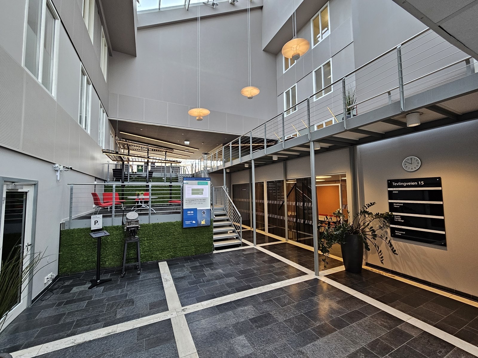 Inngangsparti Galleribilde