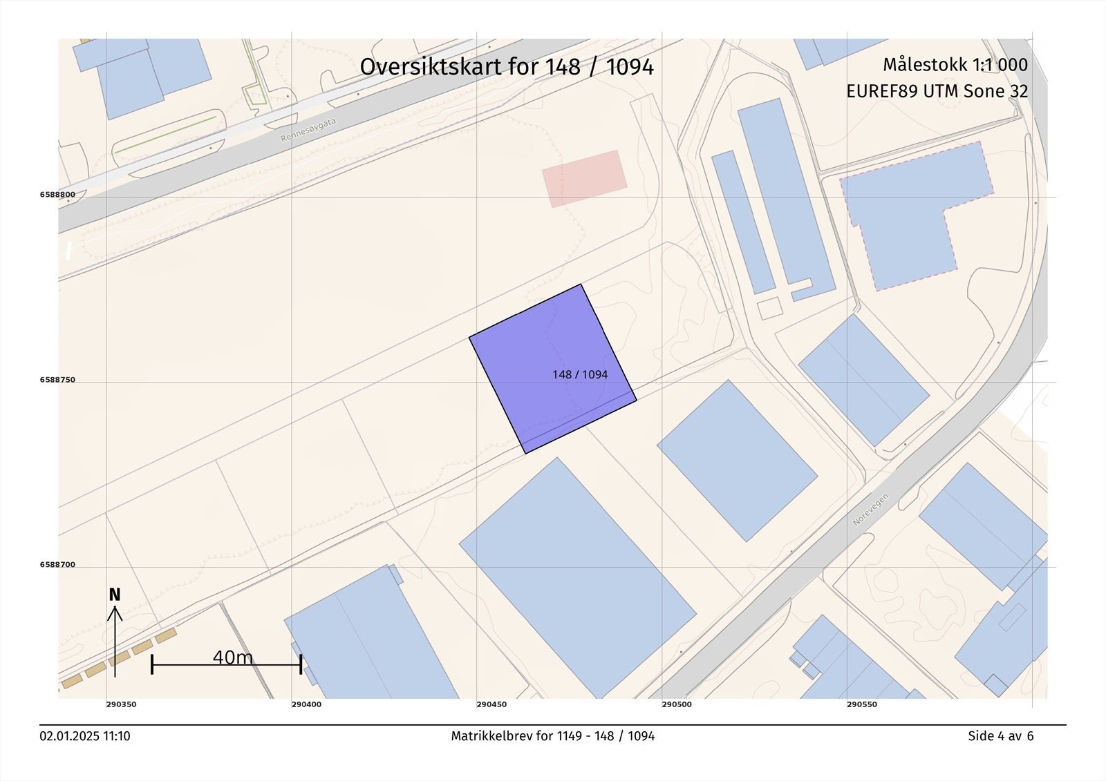 Tomtekart Galleribilde