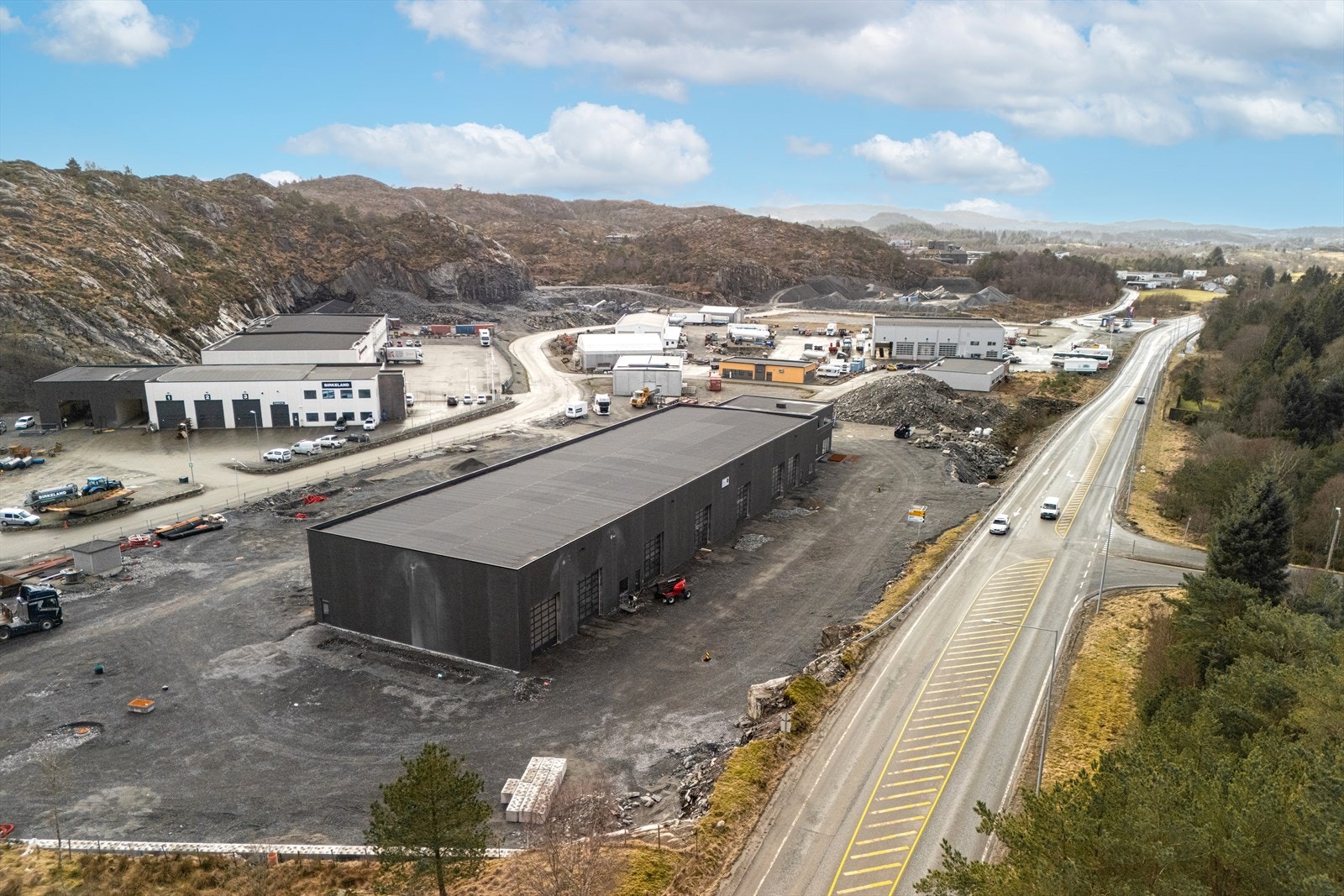 God profilering langs Fv 47 Galleribilde