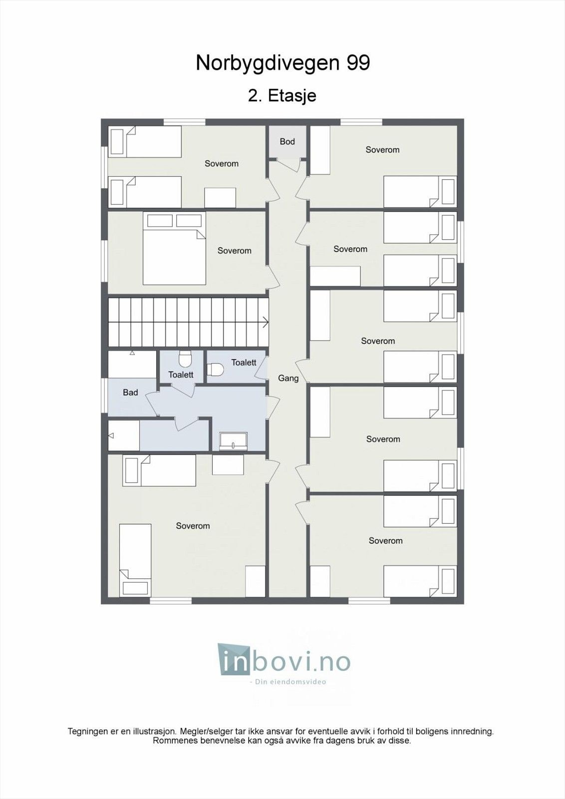 plantegning 2 etasje som er utleierom..jpg Galleribilde