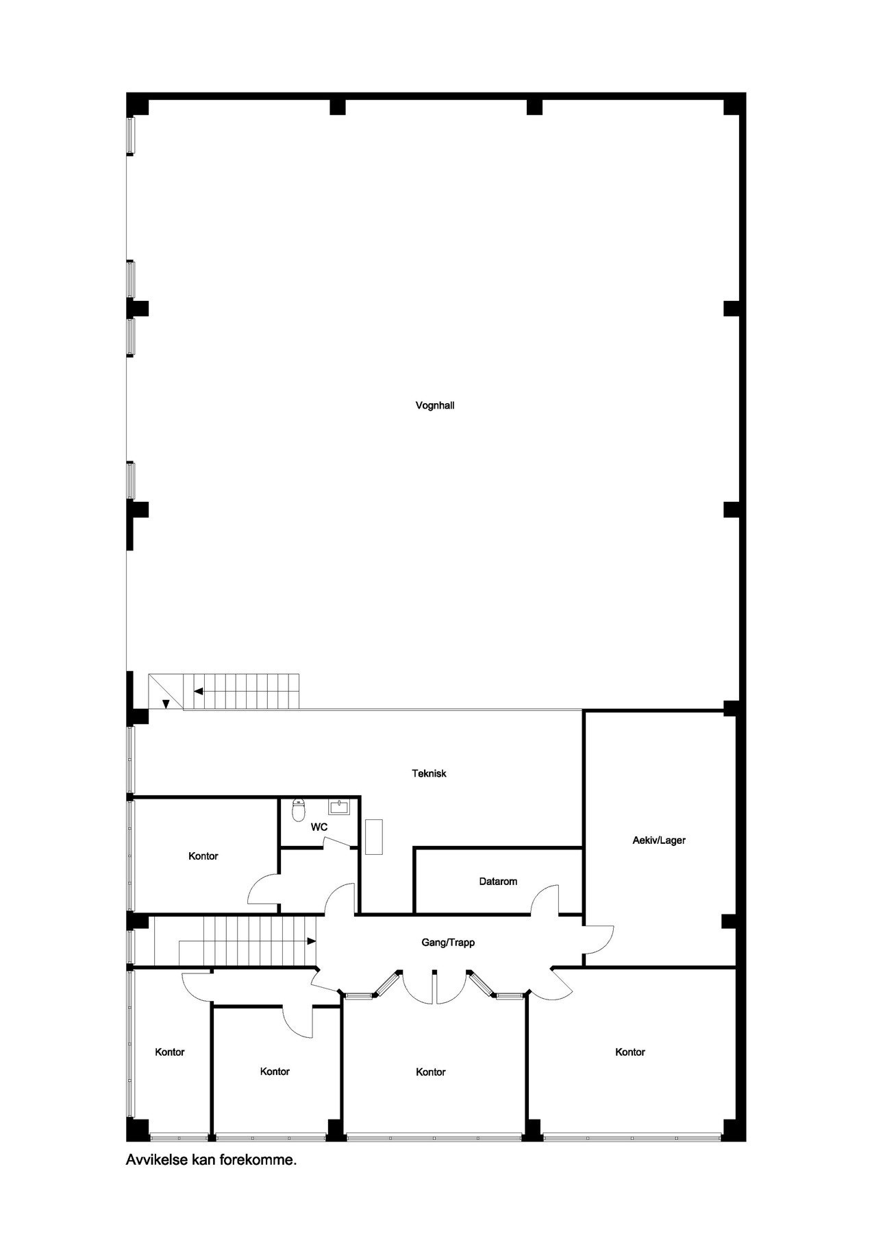 Plantegning 2. etasje. Galleribilde