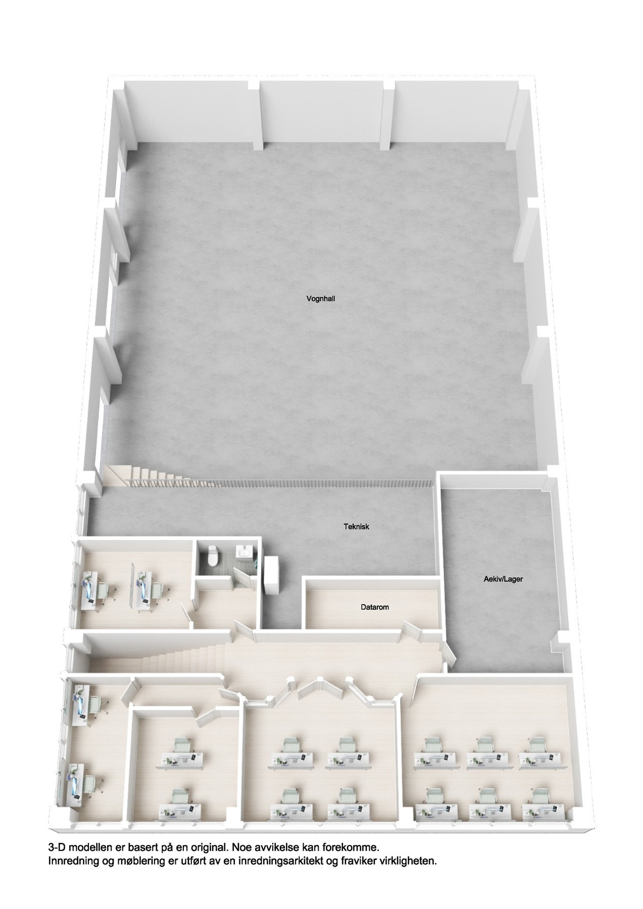 Plantegning 2. etasje. Galleribilde