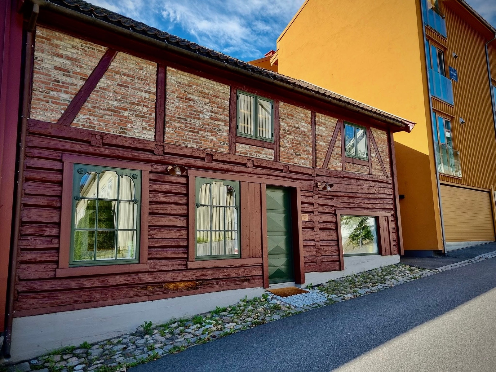 Historisk bygg i Tønsberg sentrum Galleribilde