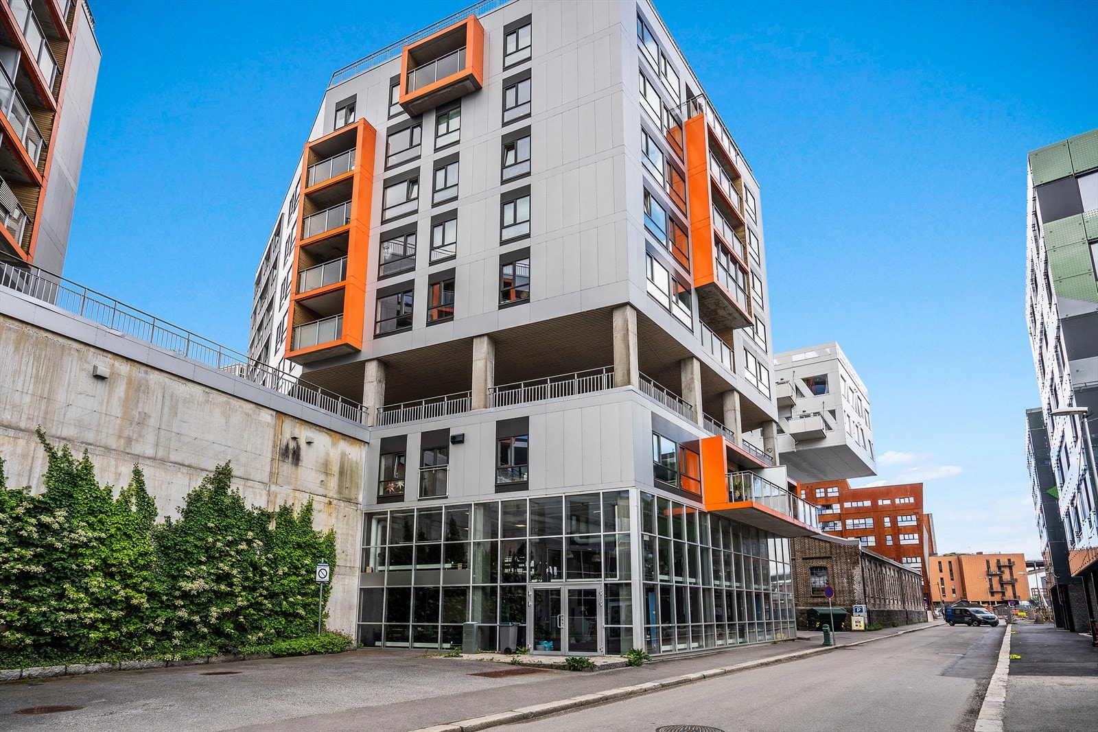 Kontordel | Apparat - fasade Galleribilde